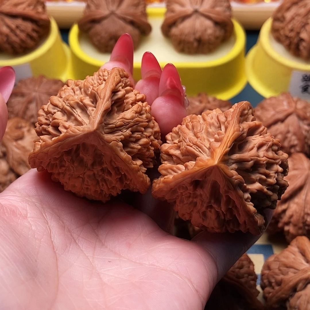 把件文玩核桃官帽奔 45