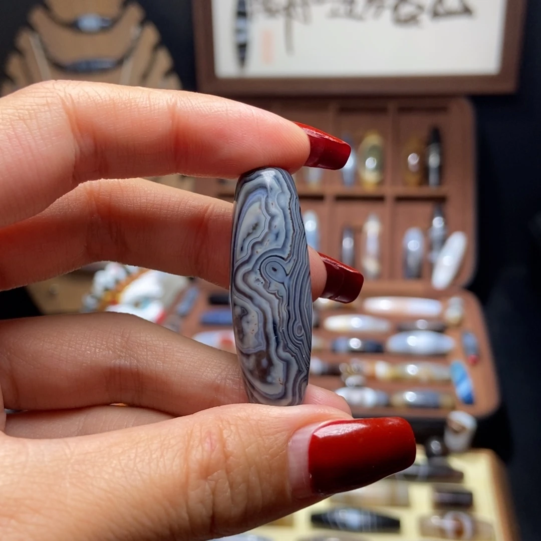 玛瑙/玉髓合金吊坠(赠链)