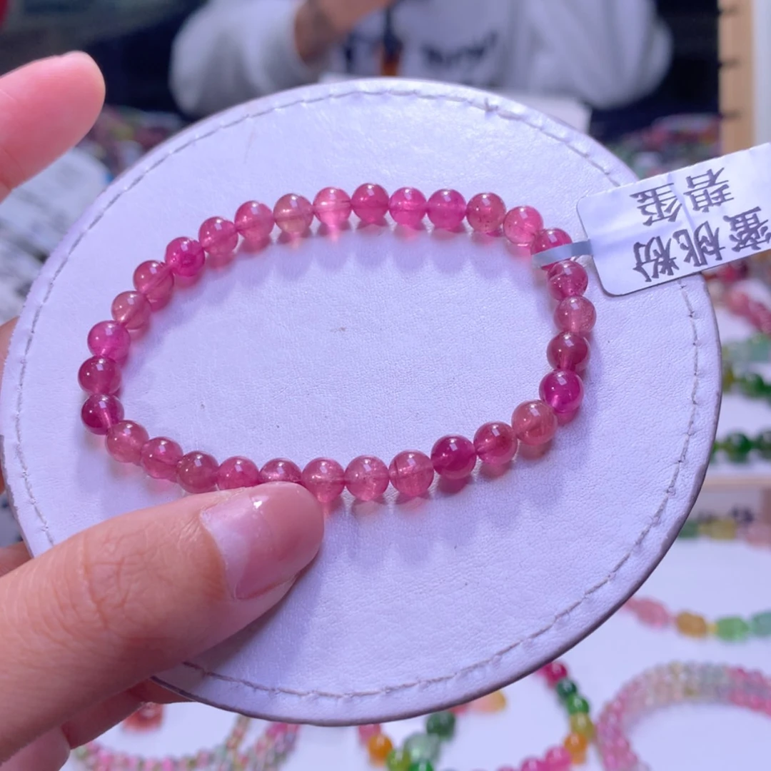 【闪购商品】未镶嵌手串碧玺5.8mm左右