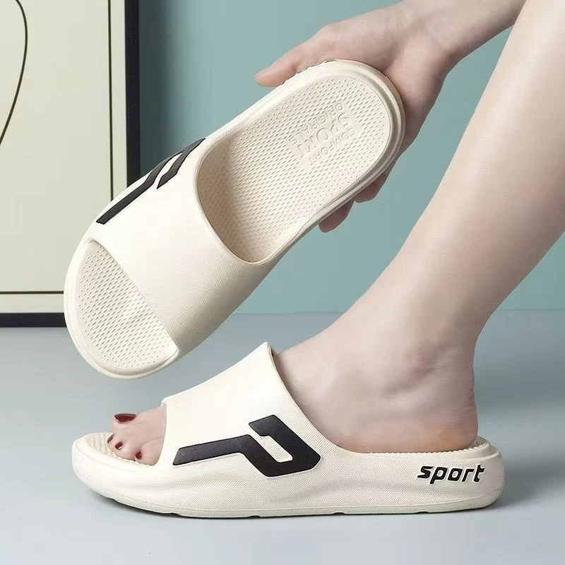 经典踩屎感拖鞋男士运动夏季外穿男款家居厚底防滑防臭凉拖鞋洗澡