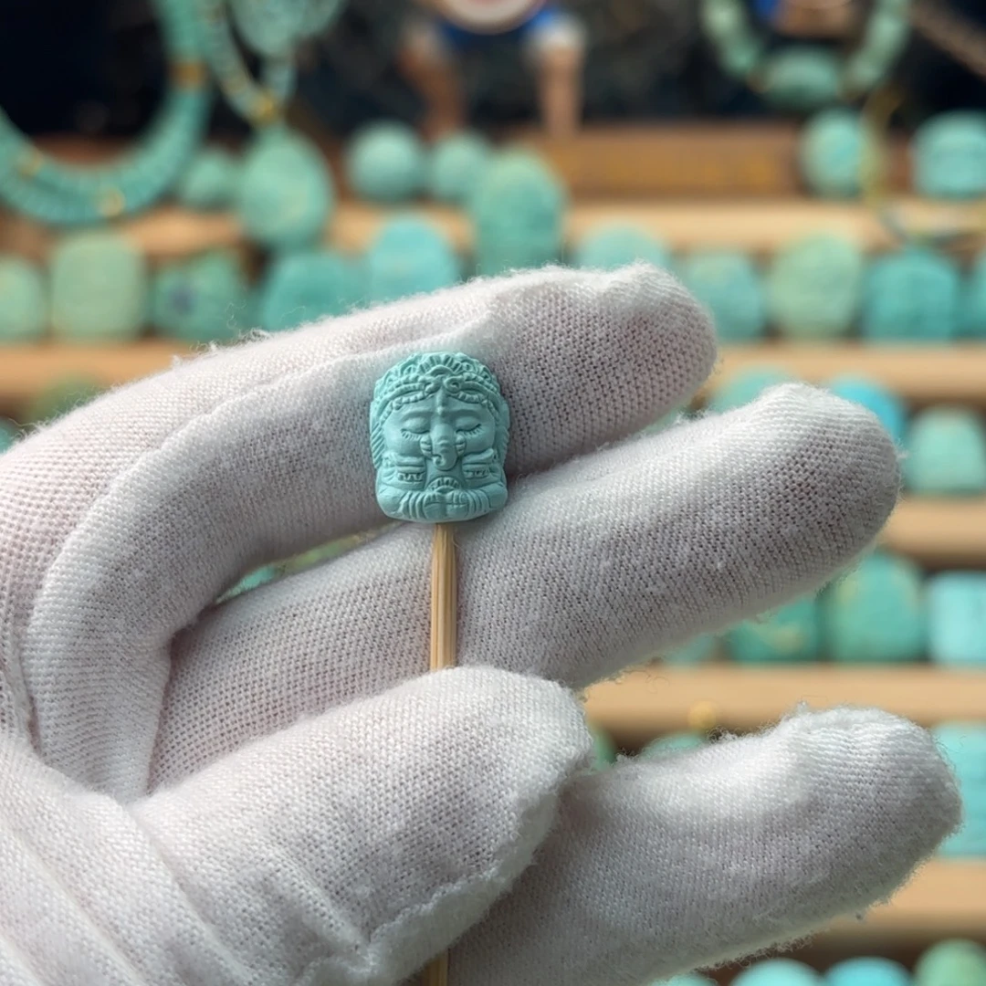 绿松石未镶嵌配饰