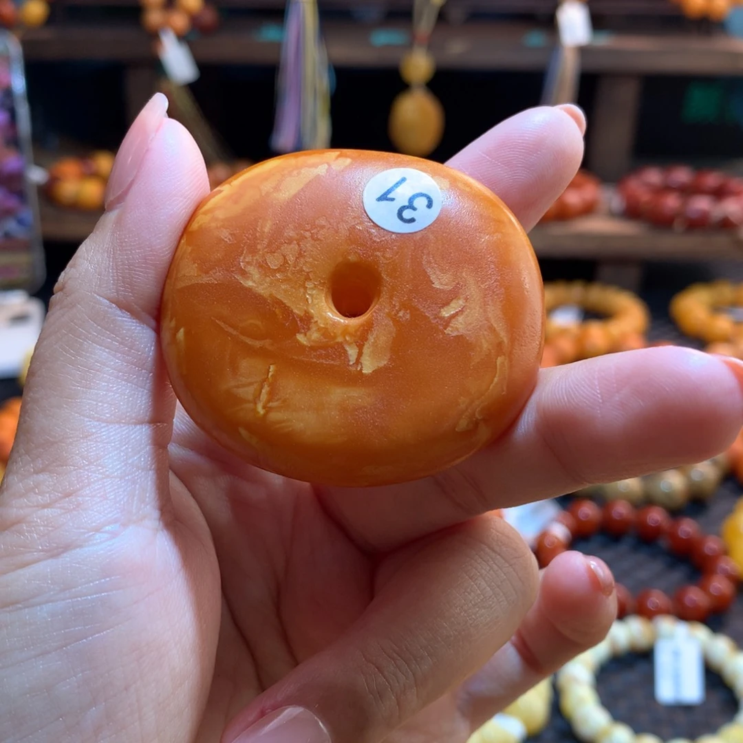 蜜蜡未镶嵌吊坠(不含链)蜜蜡吊坠