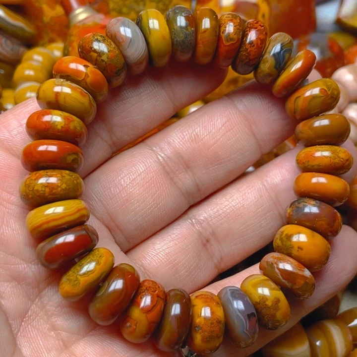 轰***友玛瑙/玉髓未镶嵌手串