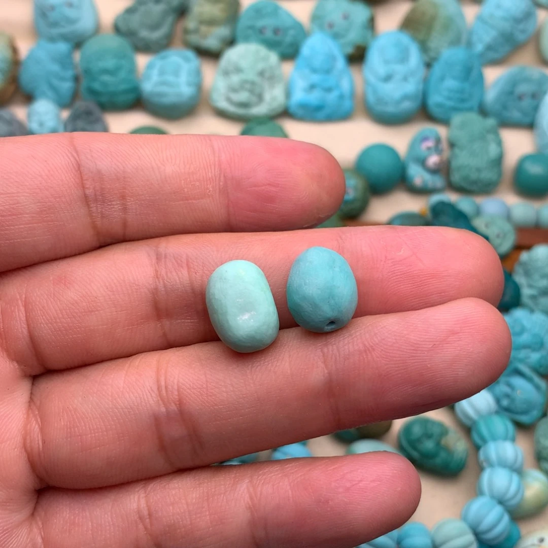 绿松石未镶嵌吊坠(不含链)A****?