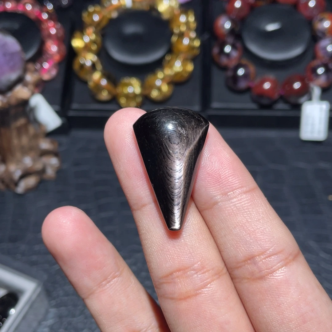 花***昙辉石吊坠未镶嵌金运石吊坠