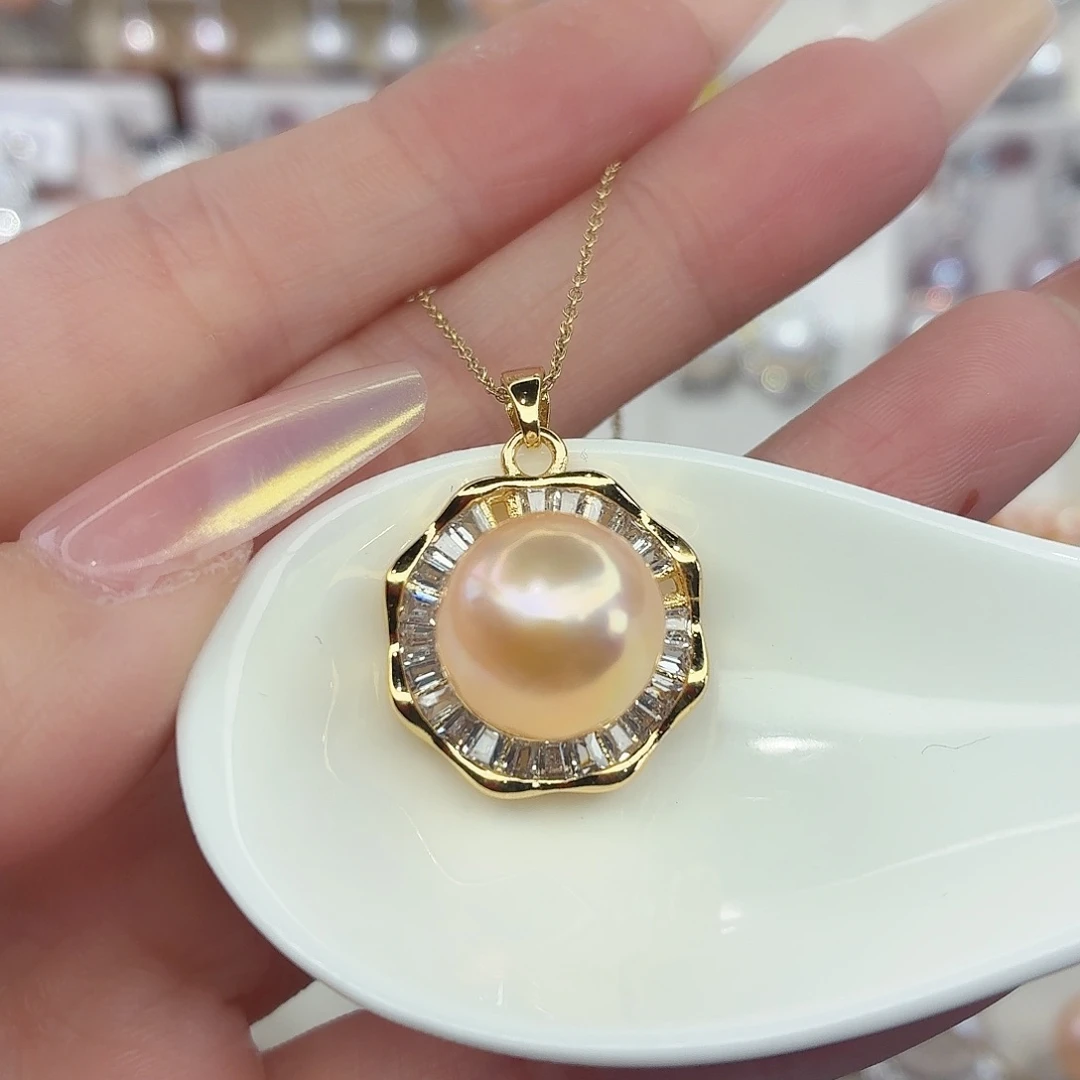 淡水珍珠合金颈饰