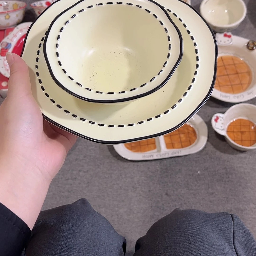 4个盘6个碗陶瓷餐具