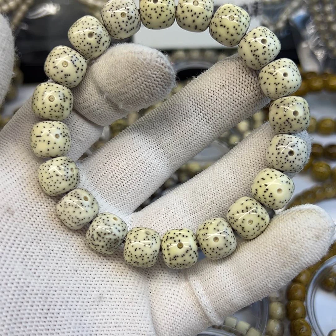 星月菩提手串原白月朗星稀12✖️11