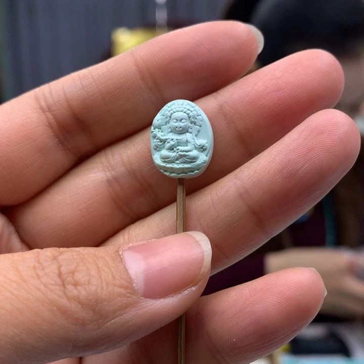 绿松石未镶嵌配饰