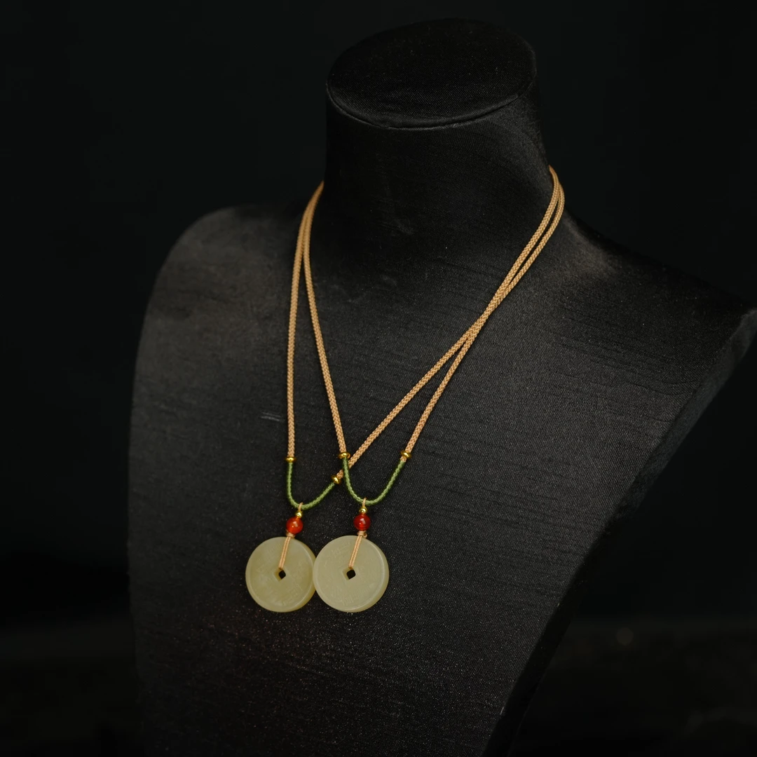 【初见珠宝】和田玉吊坠6-1CH168X365【多样性发一件】