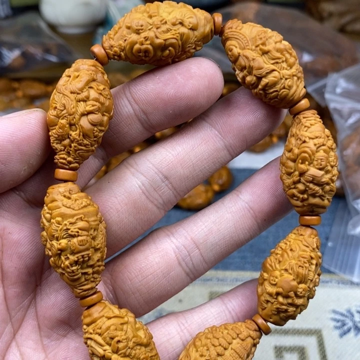 橄榄核手串/手链橄榄核雕工艺手串