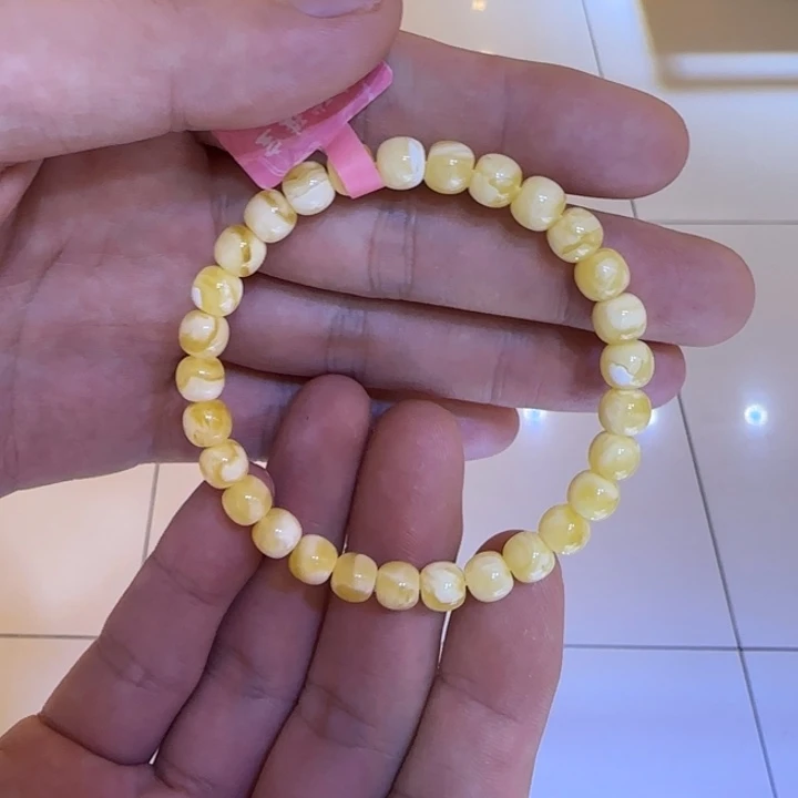 手链琥珀未镶嵌蜜蜡