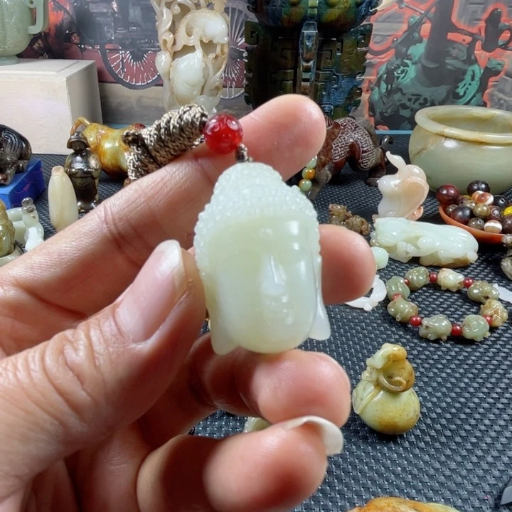 和田玉颈饰未镶嵌用****9