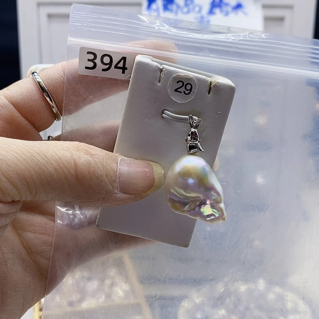颈饰合金淡水珍珠