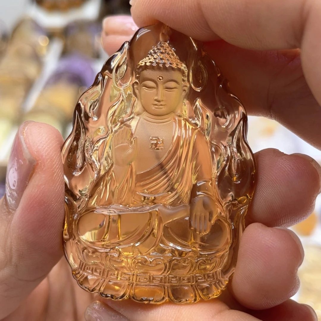 颈饰未镶嵌水晶定制