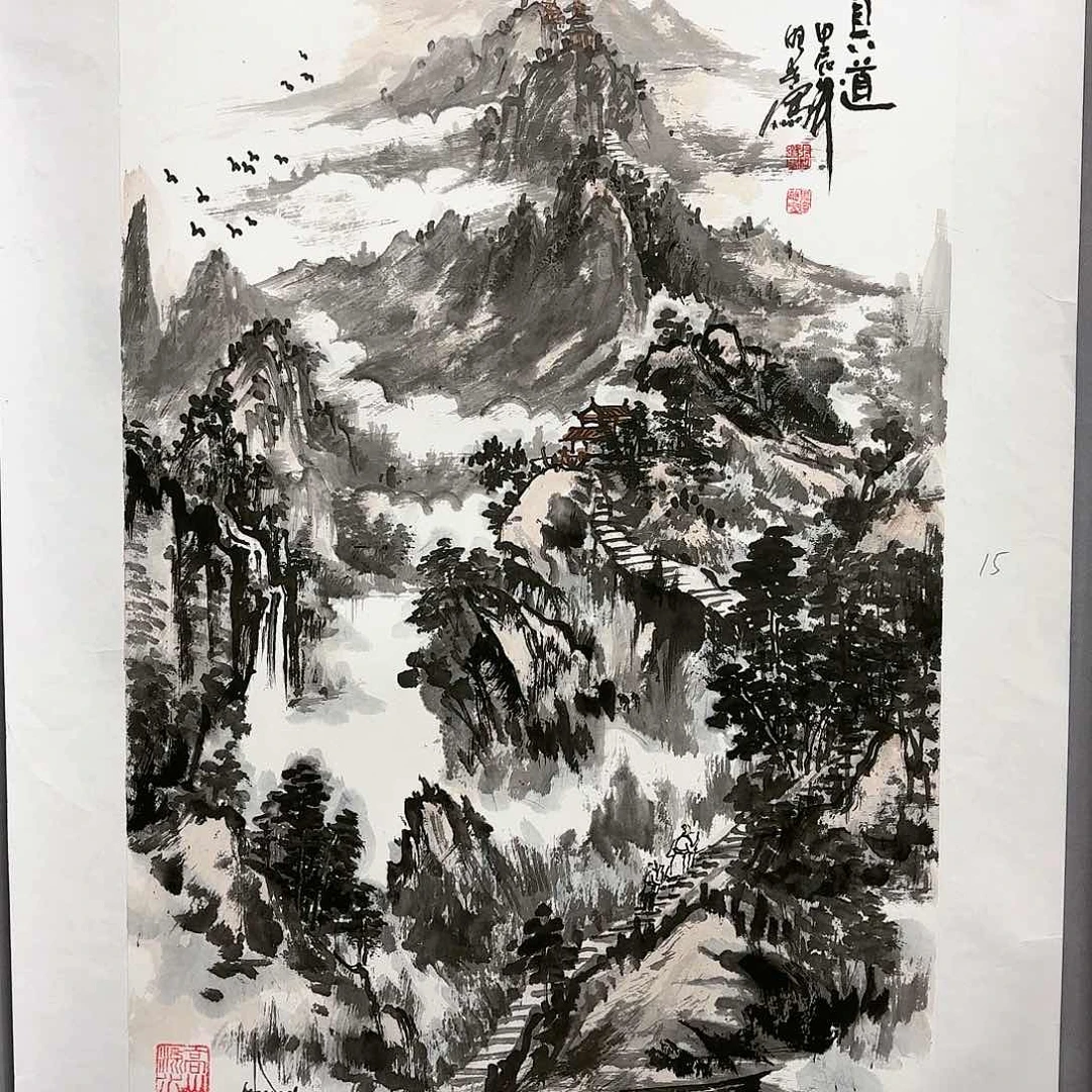国画国画纯手绘作品请放心去藏