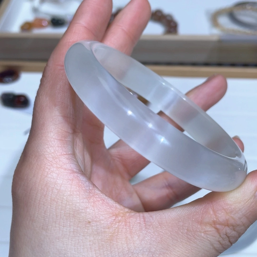 水晶手链未镶嵌54～64圈口