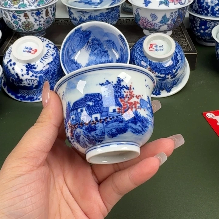 景德镇纯手工手绘茶器