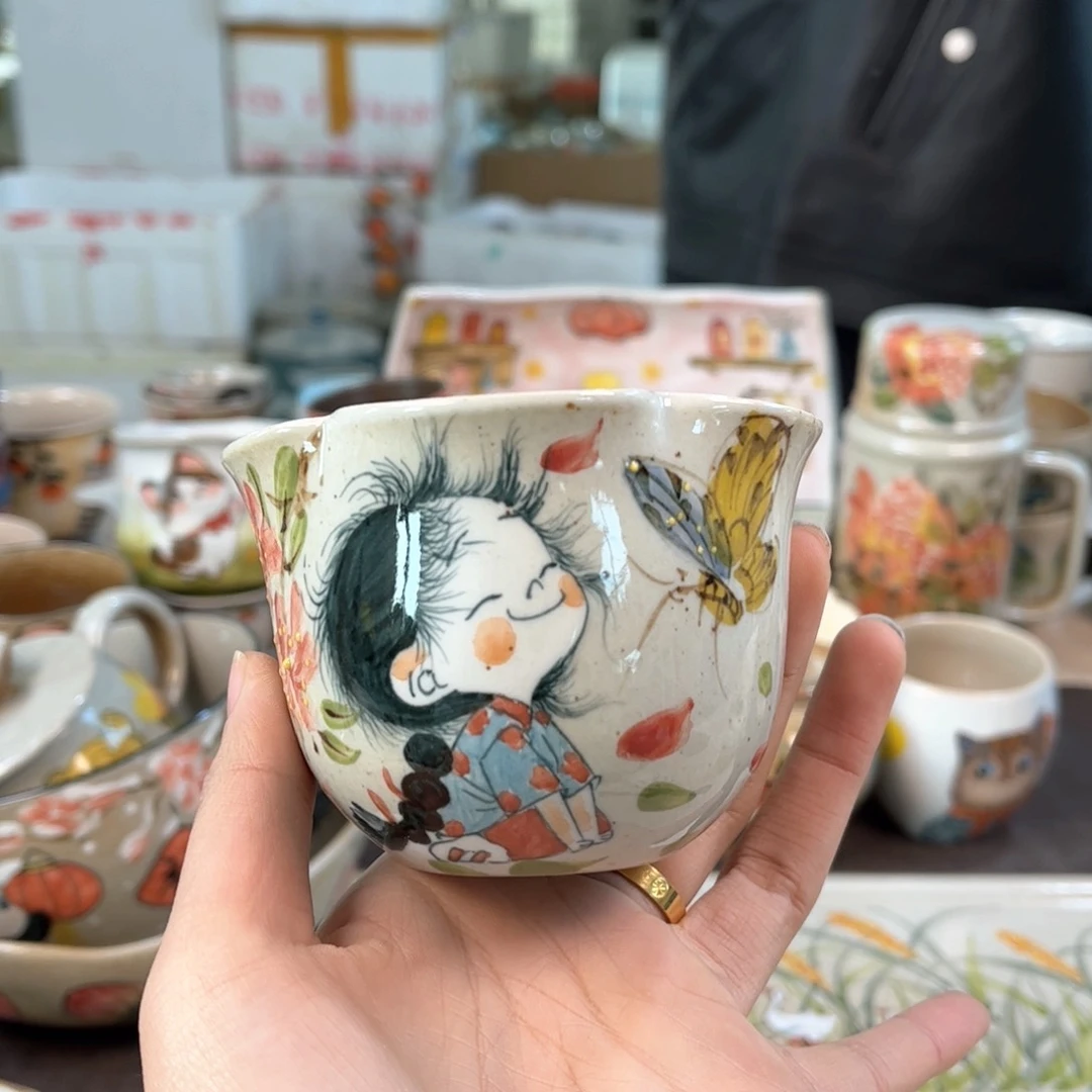 景德镇陶瓷手工杯