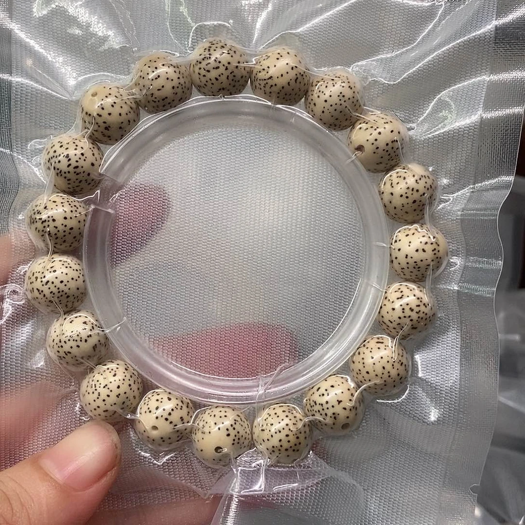 星月菩提吊坠石玉圆珠13