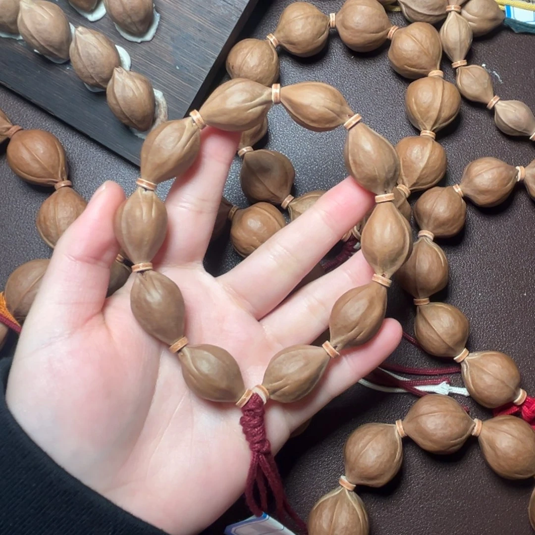 橄榄核手串/手链1525梅林铁三面佛