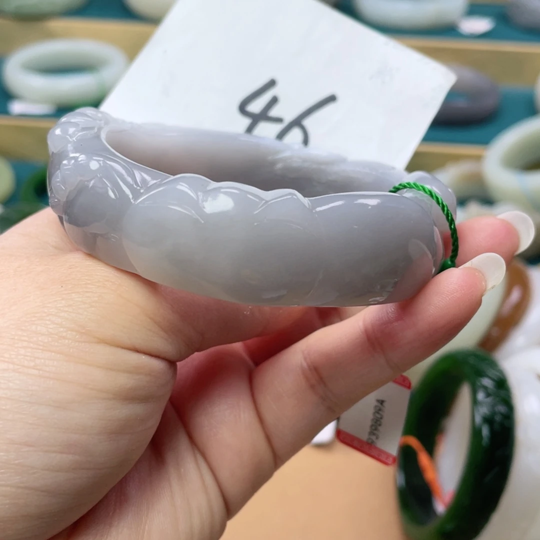 未镶嵌手镯和田玉圈口59