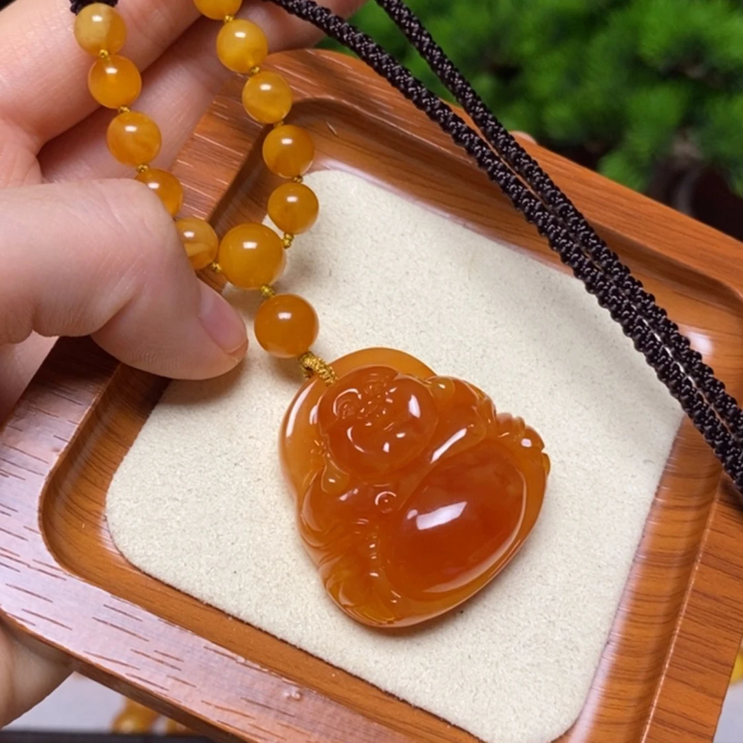 【闪购商品】蜜蜡颈饰未镶嵌项链