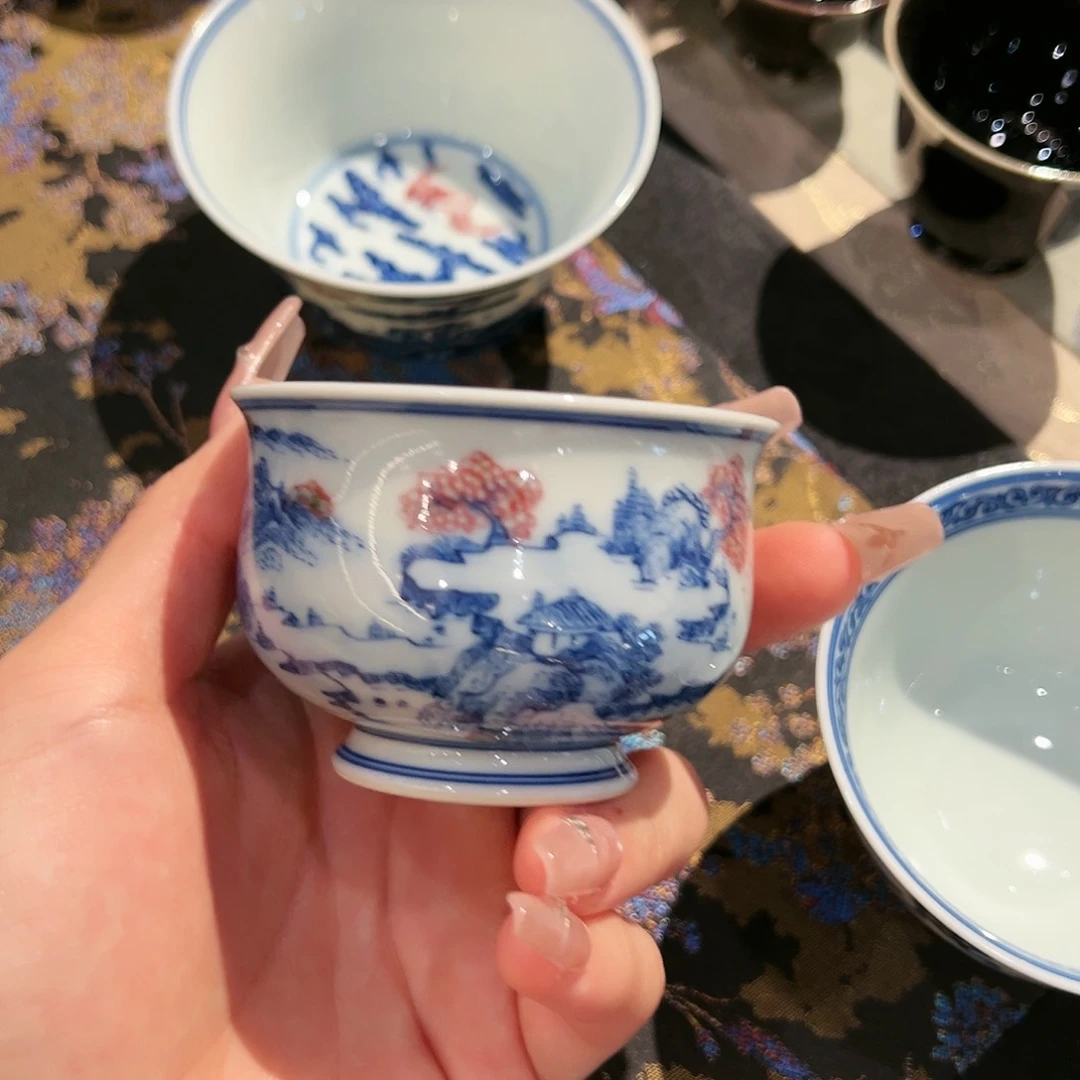 微瑕臻玉古坊原矿孔雀石釉里红