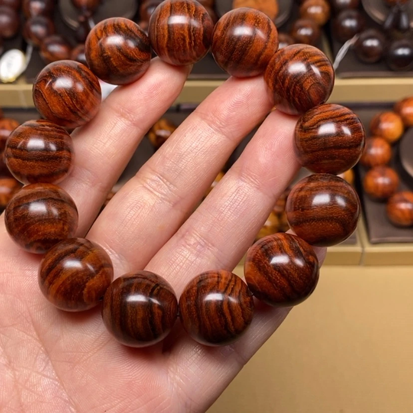 【闪购商品】黄花梨/降香黄檀手串/手链蔡*海南黄花梨1.8虎纹