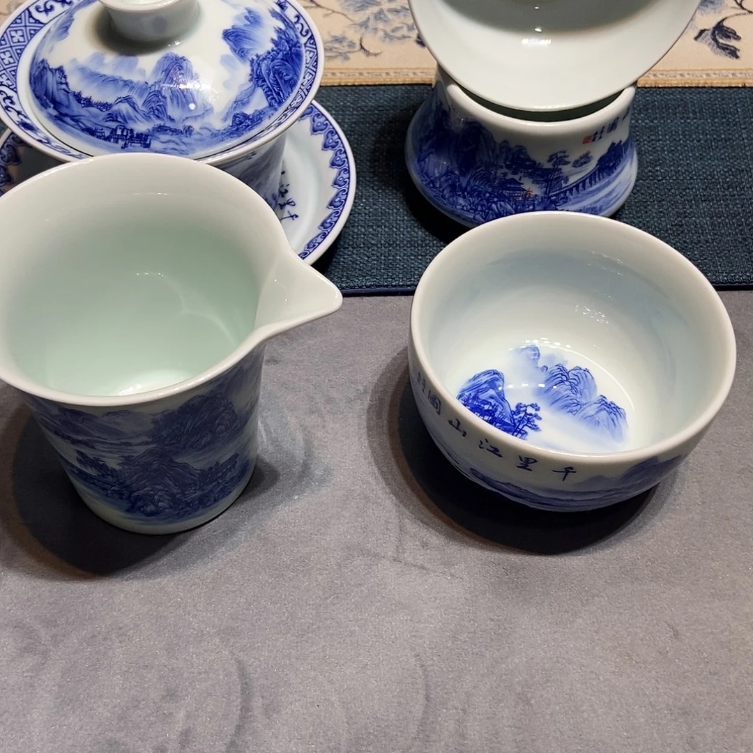 陶简装家用陶瓷茶具