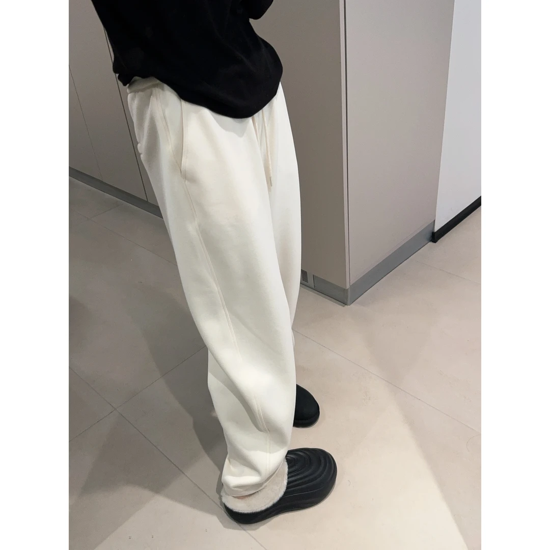 ［IAMMEIYA］-大骨架穿搭 加绒休闲卫裤8003