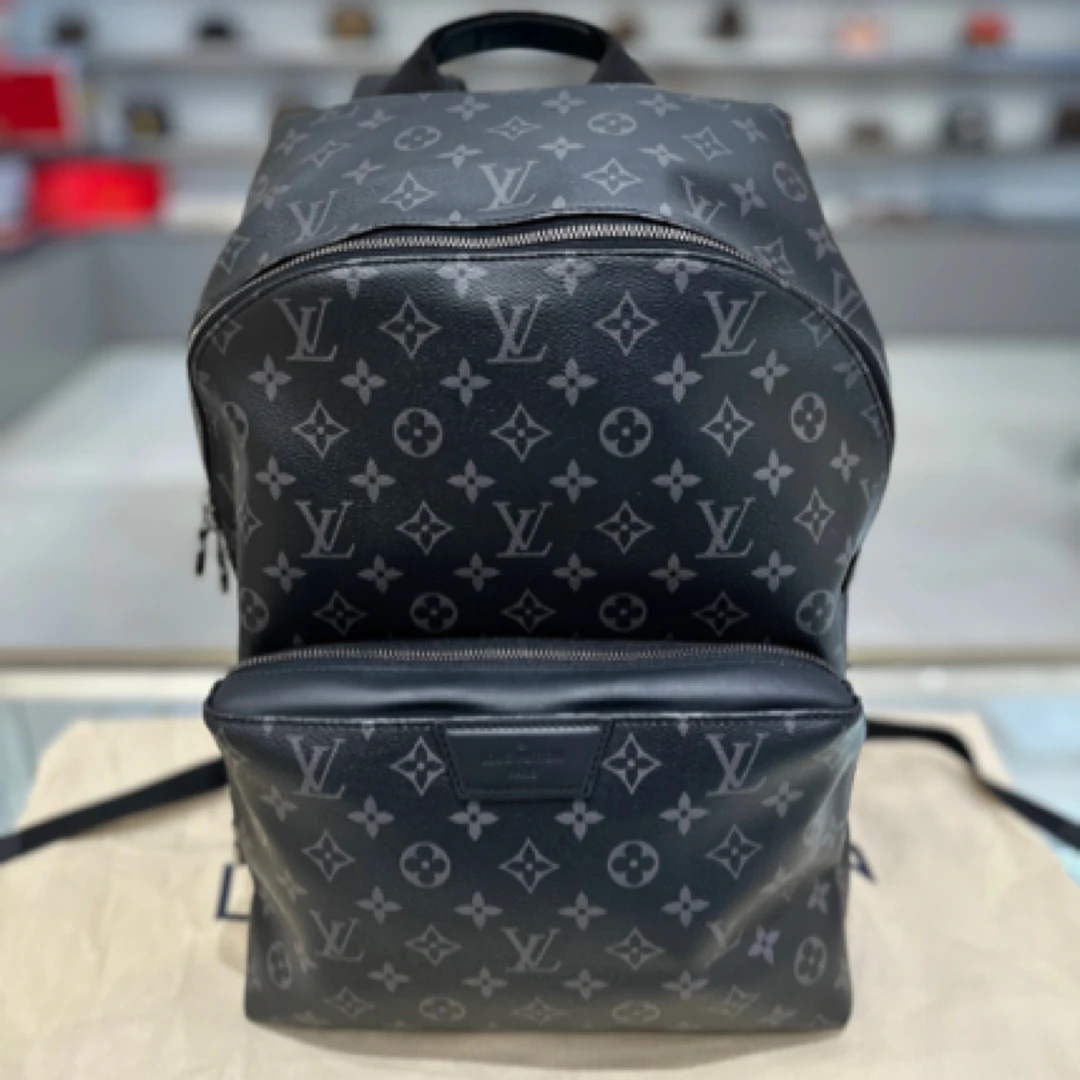 99新 LouisVuitton/路易威登 阿波罗黑武士双肩包/芯片款/L7-9