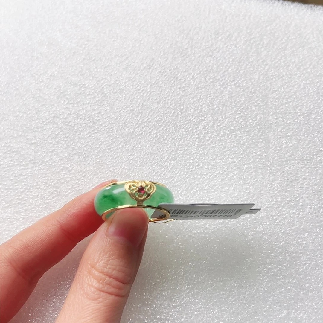 石英质玉戒指未镶嵌加****多