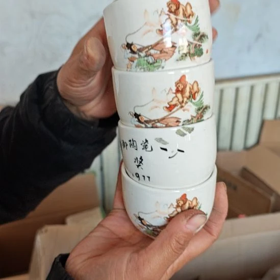 库存瓷片三打白骨精四个口失园