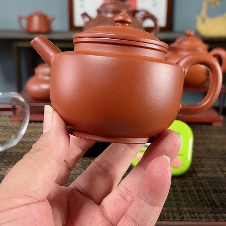 紫砂茶壶管***埋宜兴原矿手工紫砂壶