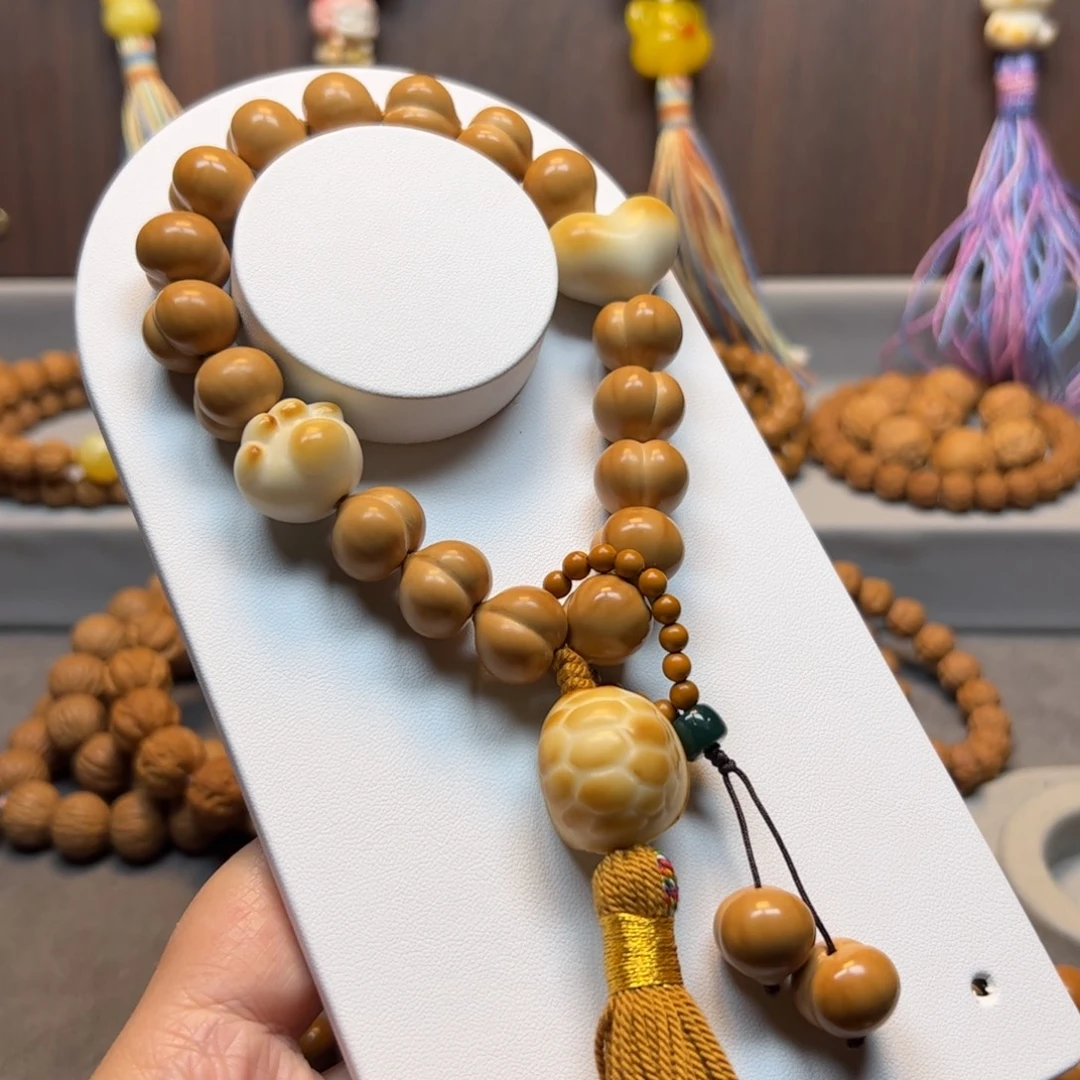 猴头核桃手串15屁桃