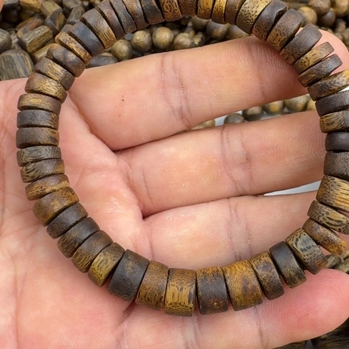 手串沉香贺****油叶子手串9克
