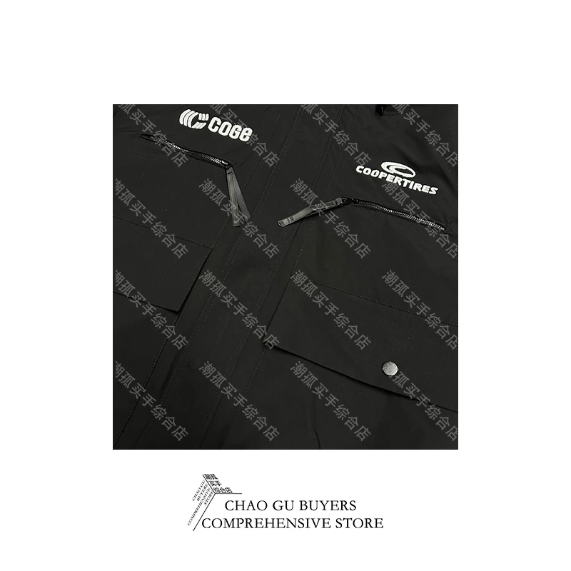 小众设计潮牌买手店男女同款机能拼接外套24296