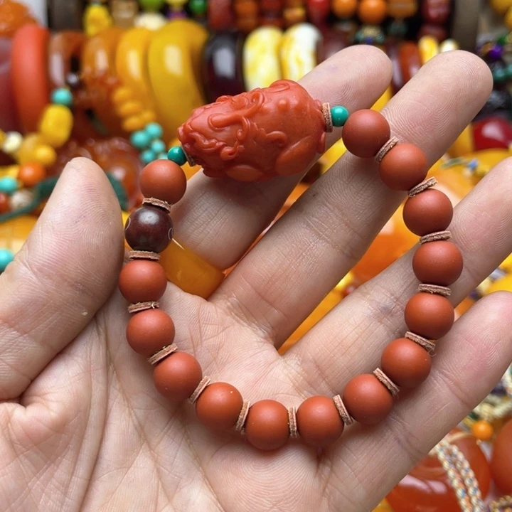 树脂制品67号貔貅手串