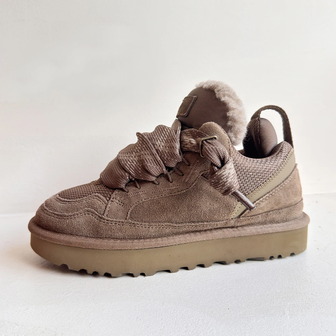 【澳洲美丽奴-撤-木巨】雪地靴梅尔增高皮毛一体羊毛保暖雪地靴