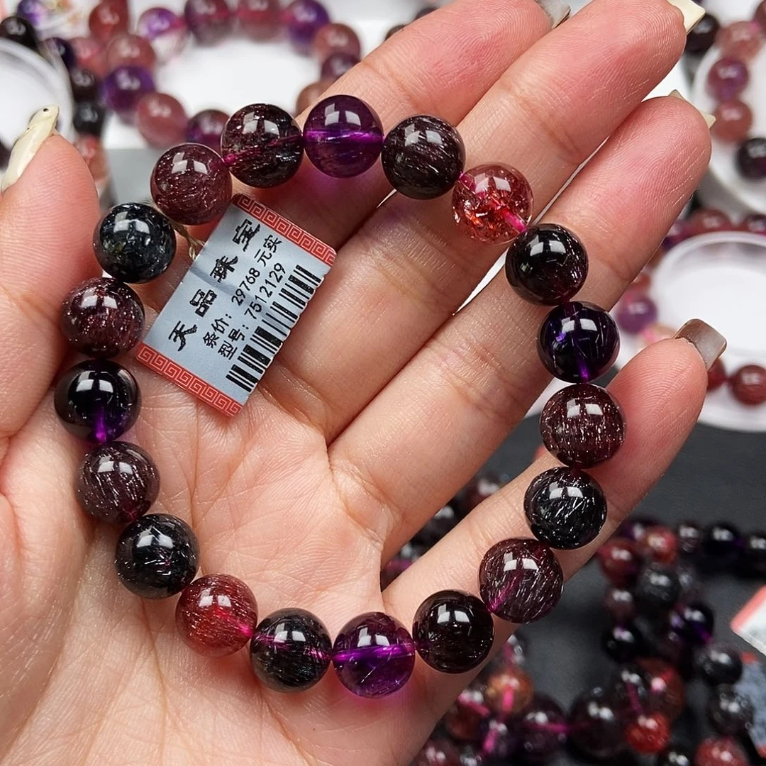 水晶未镶嵌手链超七7512129