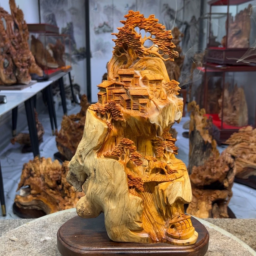 柏木（崖柏）亚***阙崖柏陈化料世外桃源