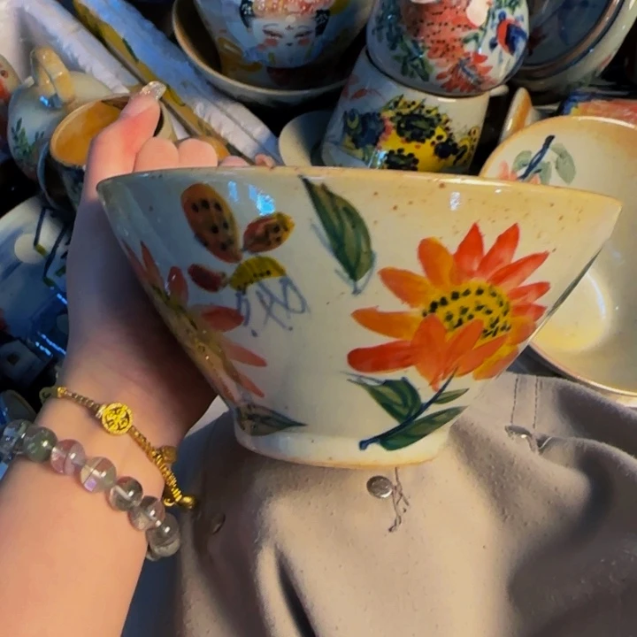 瓷片景德镇陶瓷手工手绘