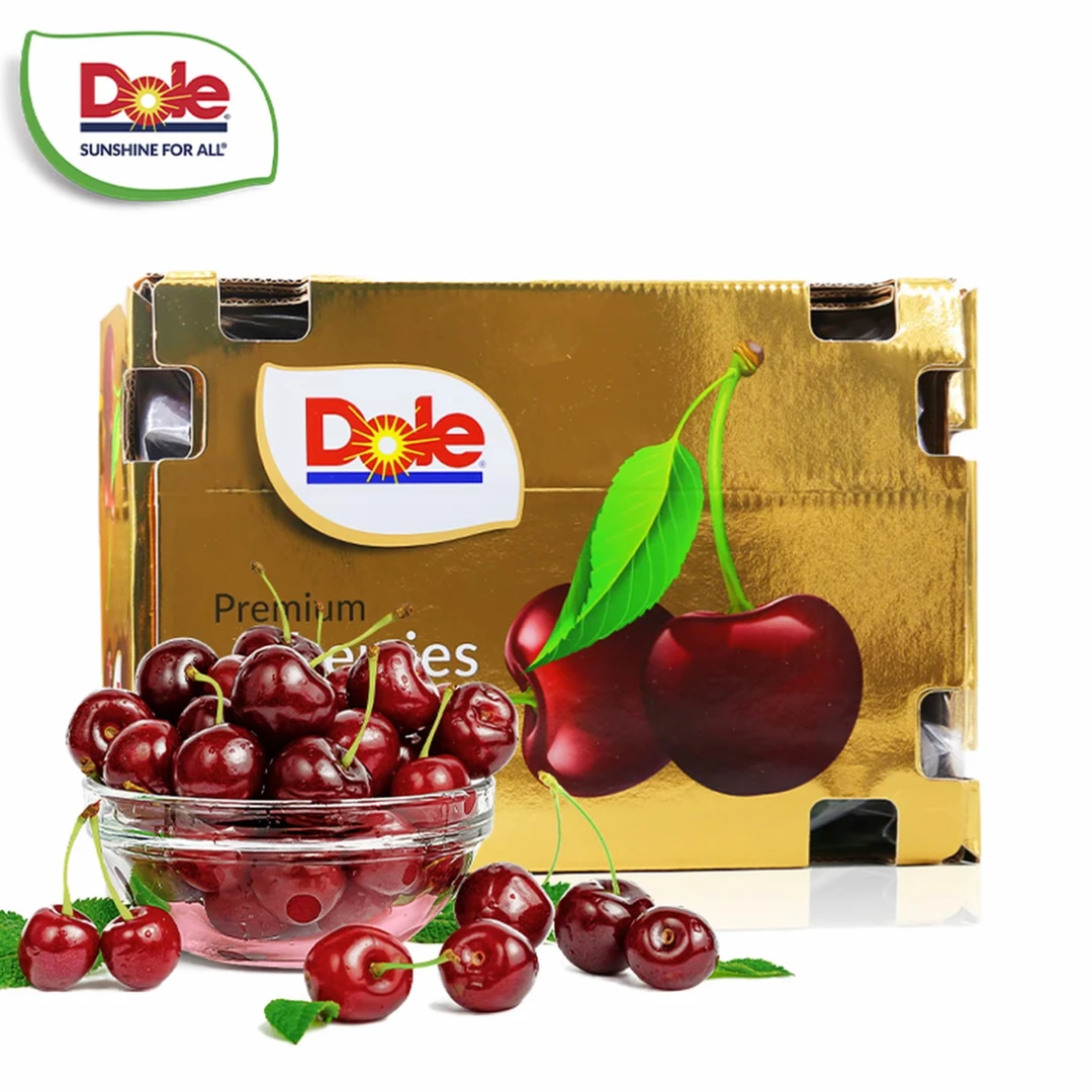 【顺丰包邮】海运金都乐智利桑提娜车厘子4JD净重5斤内附果径卡