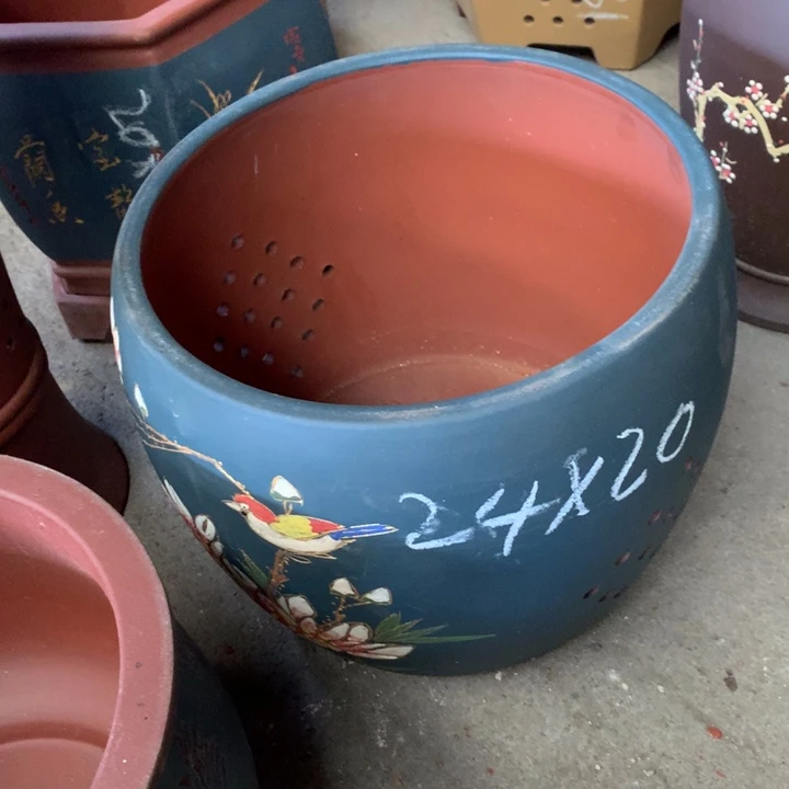 紫砂花盆紫砂花盆