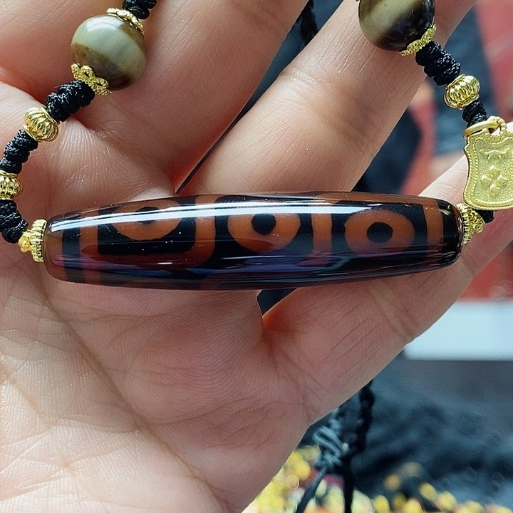 玛瑙/玉髓颈饰合金