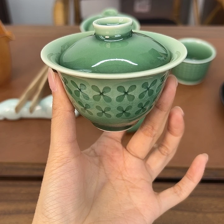 小米茶器龙泉云间青瓷