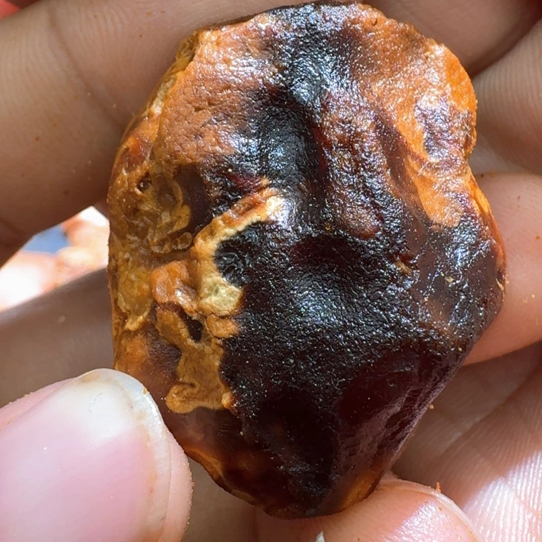 定制琥珀未镶嵌一**宅专拍
