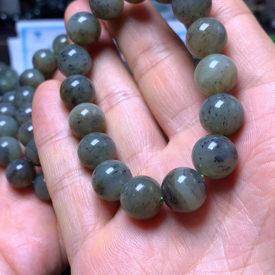 和田玉未镶嵌手串12