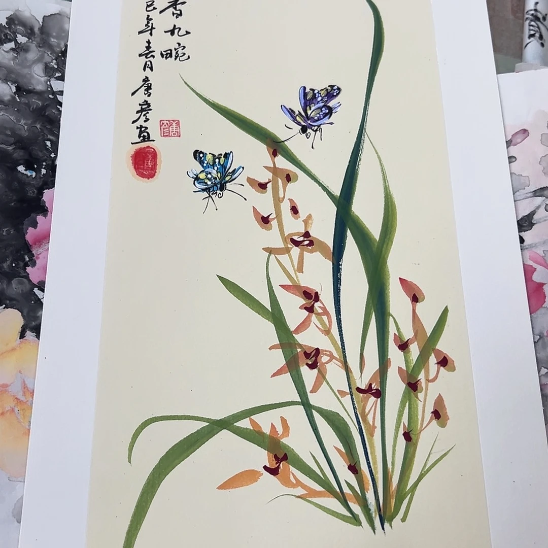 国画纯手绘字画国画作品欣赏